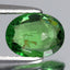 1.03 ct Splendid Oval (7.58 x 5.77 mm) Tanzania Green Tsavorite Garnet Gemstone