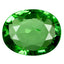 1.07 ct Terrific Oval (7.39 x 5.90 mm) Tanzania Green Tsavorite Garnet Gemstone