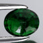 1.13 ct Oval (6.48 x 5.22 mm) Tanzania Natural Green Tsavorite Garnet Gemstone