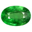 1.00 ct Fantastic Oval (7.41 x 5.12 mm) Tanzania Green Tsavorite Garnet Gemstone