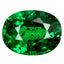 1.20 ct Oval (6.97 x 5.36 mm) Tanzania Natural Green Tsavorite Garnet Gemstone