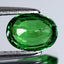 1.26 ct Pleasant Oval (7.23 x 5.26 mm) Tanzania Green Tsavorite Garnet Gemstone