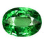 1.10 ct Oval (7.40 x 5.50 mm) Tanzania Natural Green Tsavorite Garnet Gemstone