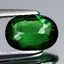 1.00 ct Pleasant Oval (7.65 x 5.34 mm) Tanzania Green Tsavorite Garnet Gemstone