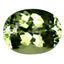 1.96 ct Oval Cut (9.13 x 6.99 mm) Un-Heated Greenish Yellow Tourmaline Gemstone
