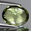 1.96 ct Oval Cut (9.13 x 6.99 mm) Un-Heated Greenish Yellow Tourmaline Gemstone