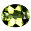 1.21 ct Oval(7.81 x 6.38 mm) Natural Greenish Yellow Tourmaline