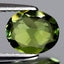 1.21 ct Oval(7.81 x 6.38 mm) Natural Greenish Yellow Tourmaline