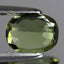 0.96 ct Oval (7.12 x 5.60 mm) Natural Greenish Yellow Tourmaline
