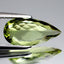 2.16 ct Pear (13.25 x 6.63 mm) Natural Greenish Yellow Tourmaline