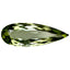 2.54 ct Pear(17.10 x 6.11 mm) Natural Greenish Yellow Tourmaline Stone