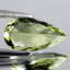 1.36 ct Pear (10.54 x 5.70 mm) 100% Natural Greenish Yellow Tourmaline