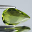 1.36 ct Pear (9.95 x 6.14 mm) 100% Natural Greenish Yellow Tourmaline