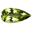 1.23 ct Pear (11.13 x 5.55 mm) 100% Natural Greenish Yellow Tourmaline
