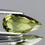 1.23 ct Pear (11.13 x 5.55 mm) 100% Natural Greenish Yellow Tourmaline