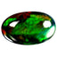 9.50 ct Unbelievable Oval Cabochon(19.80 x 12.16 mm)Flashing Black Opal Gemstone