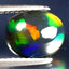 2.01 ct Oval Cabochon (10.11 x 8.17 mm) Ethiopian 360 Degree Flashing Black Opal