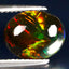1.81 ct Eye-catching Oval Cabochon(10.98 x 8.92 mm)Flashing Black Opal Gemstone