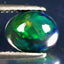 1.65 ct Unbelievable Oval Cabochon(9.16 x 7.15 mm)Ethiopian Flashing Black Opal