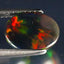 1.70 ct Extraordinary Oval Cabochon(9.98 x 7.99 mm)Flashing Black Opal Gemstone