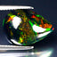 4.88 ct Premium Pear Cabochon (15.61 x 11.26 mm) Ethiopian Flashing Black Opal