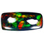 9.18 ct Dazzling Cushion Cabochon(21.22 x 9.44 mm)Ethiopian Flashing Black Opal