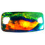 4.38 ct Cushion Cabochon(16.95 x 8.31 mm)Ethiopian Flashing Black Opal Gemstone