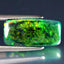 4.38 ct Cushion Cabochon(16.95 x 8.31 mm)Ethiopian Flashing Black Opal Gemstone