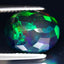 3.67 ct Wonderful Oval (12.13 x 9.91 mm) Flashing Multicolor Black Opal Gemstone