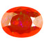 8.72 ct Spectacular Oval(20.07 x 15.05 mm)Heated Orange Fire Opal Loose Gemstone
