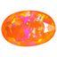 12.73 ct Best Oval Cut (20.99 x 13.99 mm) Heated Orange Fire Opal Loose Gemstone
