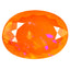 8.70 ct Dazzling Oval (20.10 x 14.95 mm) Heated Orange Fire Opal Loose Gemstone