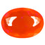 6.37 ct Awe-inspiring Oval (17.75 x 12.82 mm) Heated Orange Fire Opal Gemstone