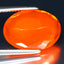 4.72 ct Amazing Oval (15.97 x 11.34 mm) Heated Orange Fire Opal Loose Gemstone