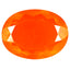 4.08 ct Remarkable Oval(14.86 x 11.15 mm)Heated Orange Fire Opal Loose Gemstone