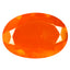 2.90 ct Mind-Boggling Oval (15.18 x 10.85 mm) Heated Orange Fire Opal Gemstone