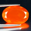 2.90 ct Mind-Boggling Oval (15.18 x 10.85 mm) Heated Orange Fire Opal Gemstone