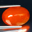 2.90 ct Mind-Boggling Oval (15.18 x 10.85 mm) Heated Orange Fire Opal Gemstone