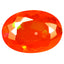 3.48 ct Attractive Oval(15.15 x 10.84 mm)Heated Orange Fire Opal Loose Gemstone