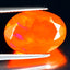 4.65 ct Mesmerizing Oval(15.31 x 10.78 mm)Heated Orange Fire Opal Loose Gemstone