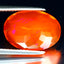 4.65 ct Mesmerizing Oval(15.31 x 10.78 mm)Heated Orange Fire Opal Loose Gemstone