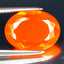 3.34 ct Magnificent fire Oval(14.80 x 10.89 mm)Heated Orange Fire Opal Gemstone