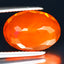 3.78 ct Stunning Oval (13.91 x 10.05 mm) Heated Orange Fire Opal Loose Gemstone