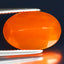2.95 ct Five-star Oval (15.00 x 10.19 mm) Heated Orange Fire Opal Loose Gemstone
