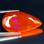 3.39 ct Wonderful Pear (21.30 x 11.39 mm) Heated Orange Fire Opal Loose Gemstone