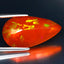 3.39 ct Wonderful Pear (21.30 x 11.39 mm) Heated Orange Fire Opal Loose Gemstone