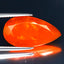 2.94 ct Superb Pear (18.86 x 10.11 mm) Heated Orange Fire Opal Loose Gemstone