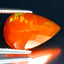 2.54 ct Romantic Pear (15.31 x 10.20 mm) Heated Orange Fire Opal Loose Gemstone