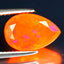 2.04 ct Lovely Pear Cut (12.05 x 8.02 mm) Heated Orange Fire Opal Loose Gemstone