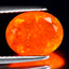 1.43 ct Unbelievable Oval(10.18 x 8.05 mm)Heated Orange Fire Opal Loose Gemstone